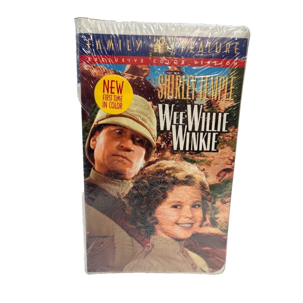 Wee Willie Winkie (VHS,‎ 2002) Shirley Temple / Factory Sealed! Brand New!